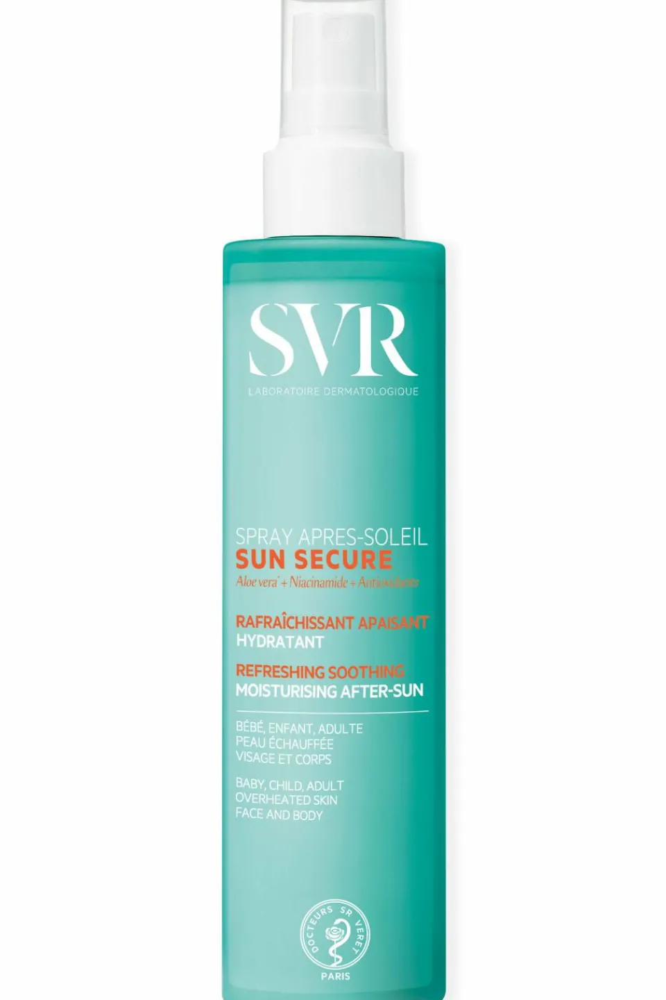 Sale SVR Spray après-soleil rafraîchissant Sun Secure