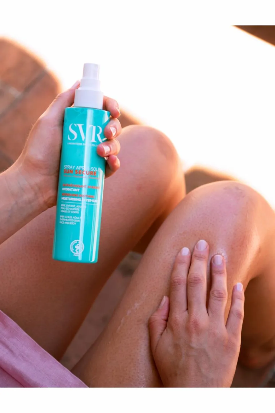 Sale SVR Spray après-soleil rafraîchissant Sun Secure
