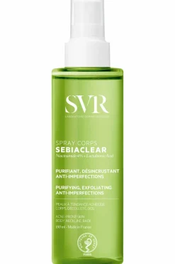 Clearance SVR Spray corps pour peaux à tendance acnéique Sebiaclear