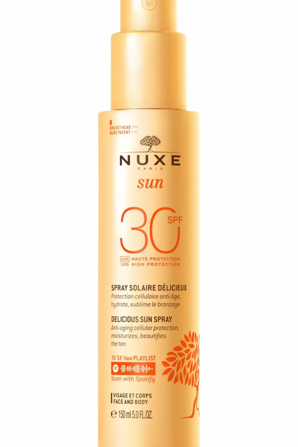 Outlet Nuxe Spray fondant visage et corps haute protection SPF30 Sun
