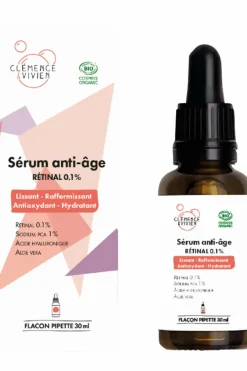 Best Clémence et Vivien Sérum anti-âge rétinal bio
