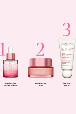 Outlet Clarins Sérum biphasé Multi-active glow