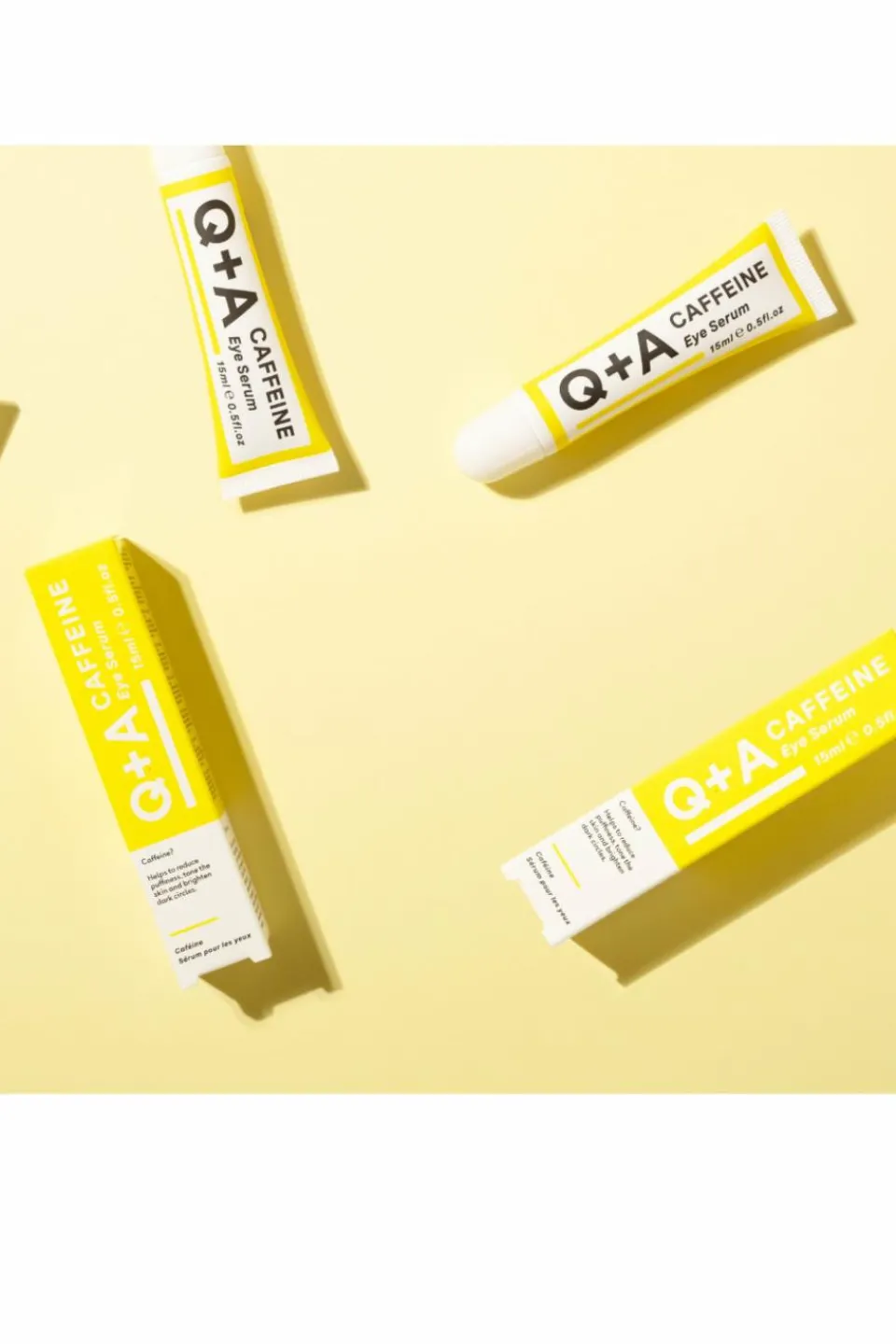 New Q+A Sérum contour des yeux à la caféine