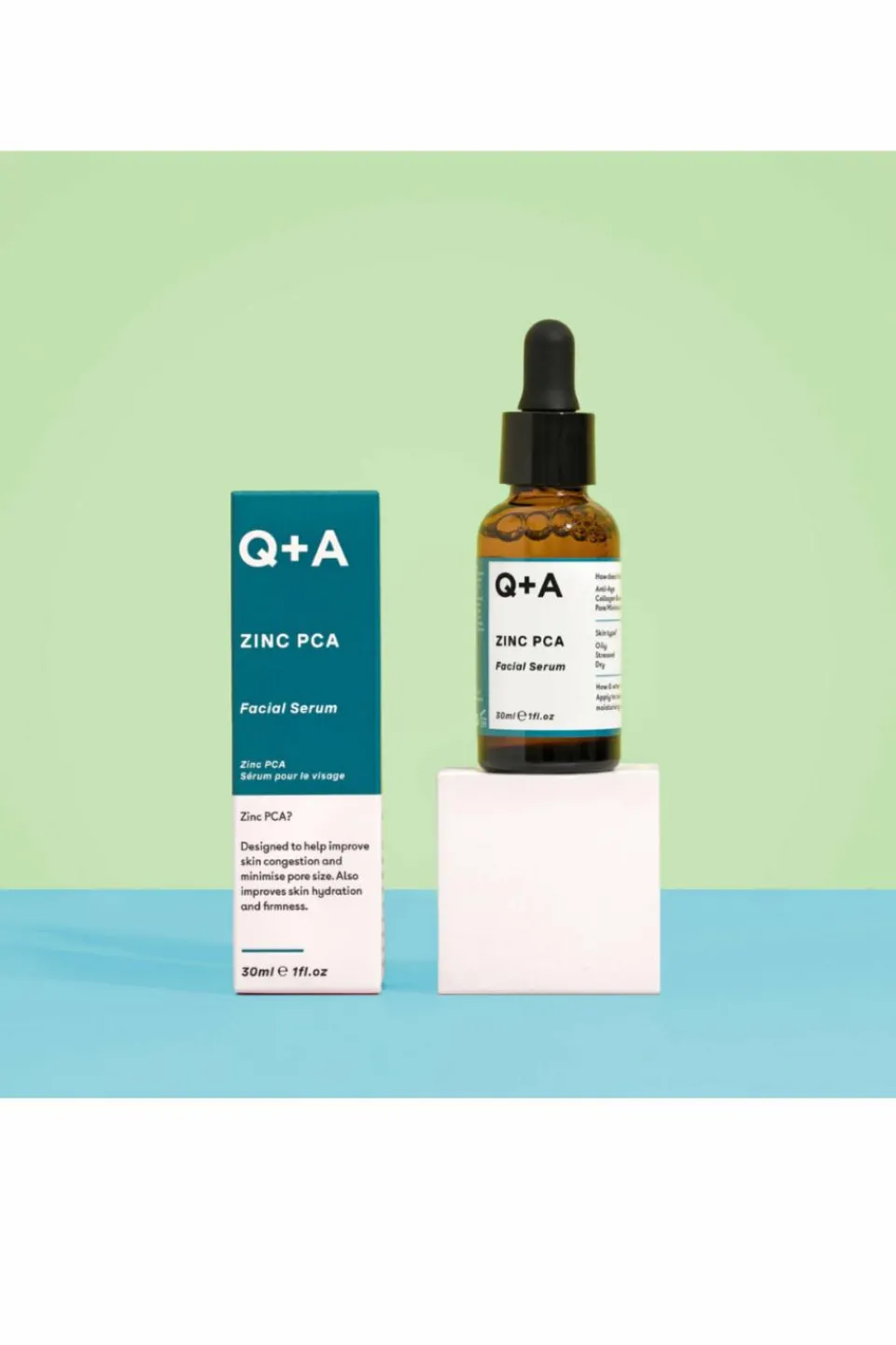 Discount Q+A Sérum visage au zinc PCA