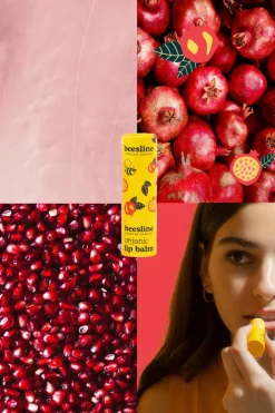 Online Beesline Stick à lèvres grenade bio