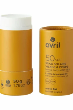 Online Avril Stick solaire SPF50 bio