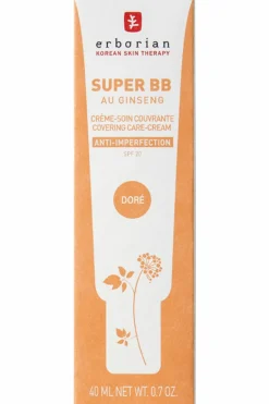 Erborian Super BB Crème couvrante anti-imperfections teinte doré SPF20