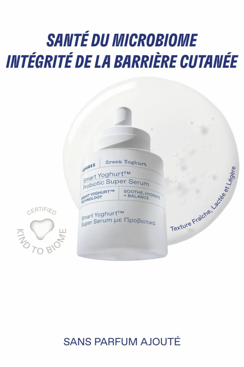 Hot Korres Super sérum probiotiques Smart yoghurt™