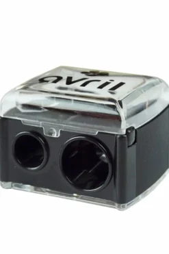 Sale Avril Taille-crayon double avec récuperateur