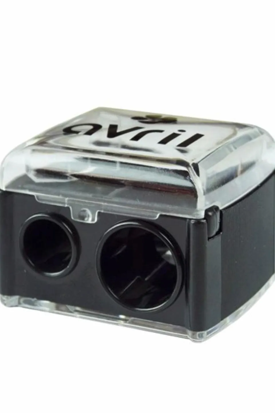 Sale Avril Taille-crayon double avec récuperateur