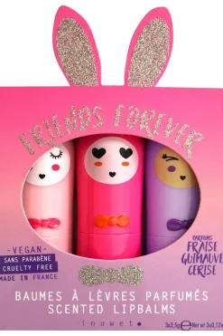 Sale Inuwet (In Unicorn We Trust) Trio baumes à lèvres Glitter