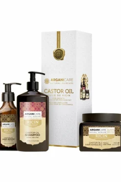 Clearance Arganicare Trio shampoing, masque et sérum accélérateur de croissance à l’huile de ricin