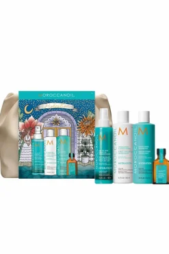 Hot Moroccanoil Trousse cheveux Hydratation avec un soin revitalisant offert