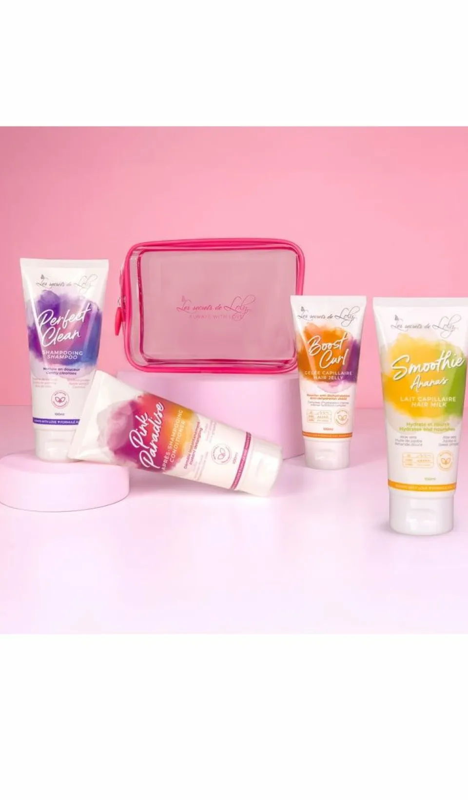 Les Secrets de Loly Trousse de voyage pour cheveux frisés