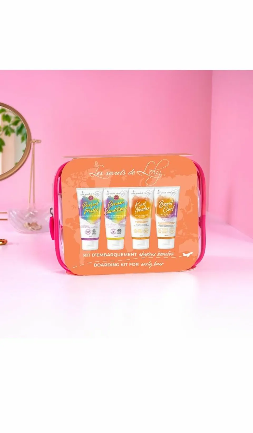 Online Les Secrets de Loly Trousse de voyage pour cheveux bouclés