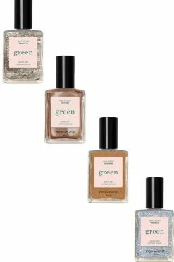 Best Manucurist Vernis green Les paillettés
