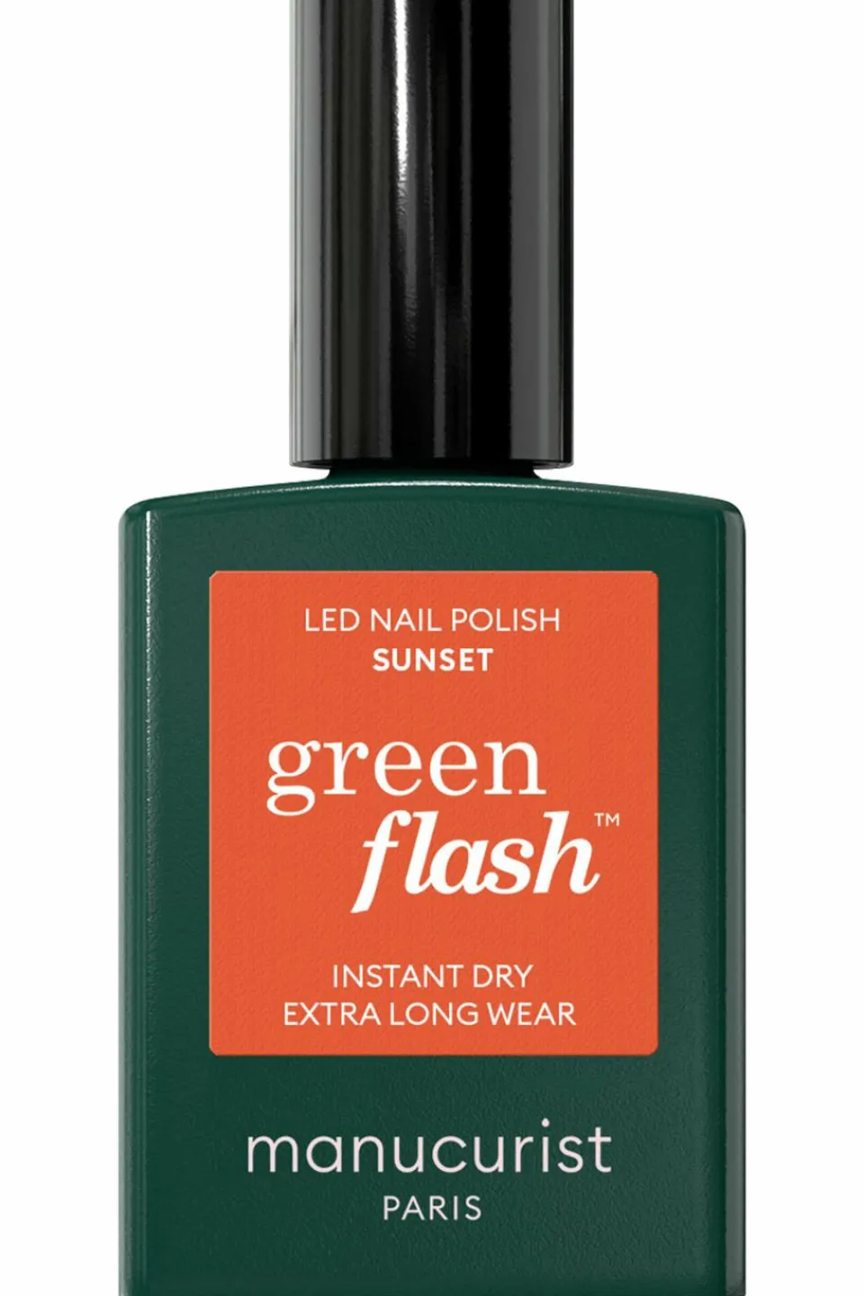 New Manucurist Vernis semi-permanent Green Flash Les jaunes & orange