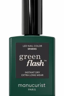 Hot Manucurist Vernis semi-permanent Green Flash Les marrons, gris & noirs