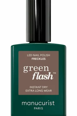 Hot Manucurist Vernis semi-permanent Green Flash Les marrons, gris & noirs