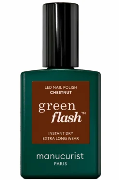 Hot Manucurist Vernis semi-permanent Green Flash Les marrons, gris & noirs