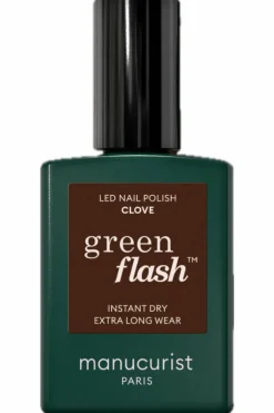 Hot Manucurist Vernis semi-permanent Green Flash Les marrons, gris & noirs