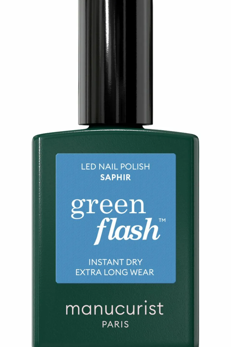 Clearance Manucurist Vernis semi-permanent Green Flash Les bleus