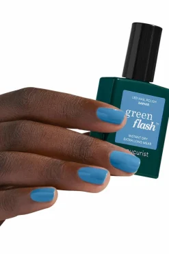Clearance Manucurist Vernis semi-permanent Green Flash Les bleus