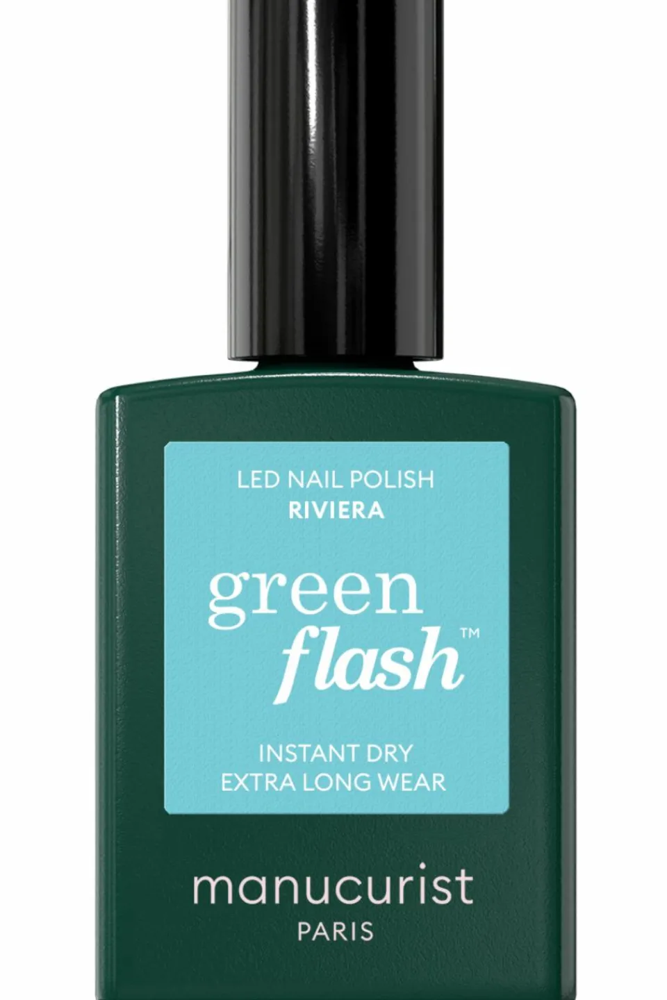 Clearance Manucurist Vernis semi-permanent Green Flash Les bleus