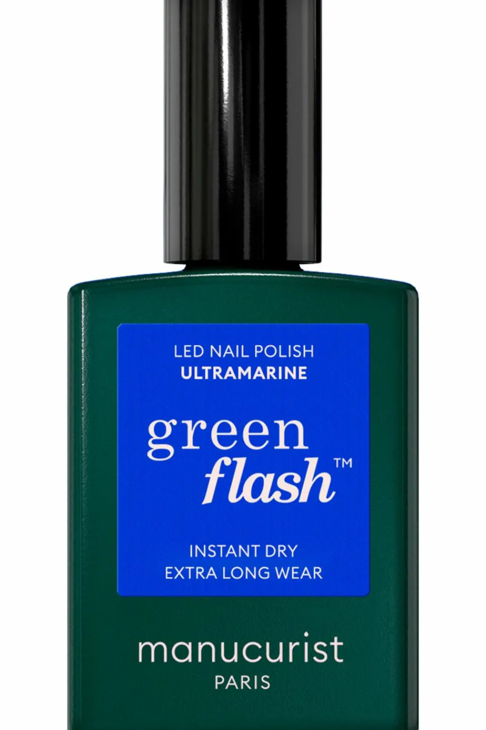 Clearance Manucurist Vernis semi-permanent Green Flash Les bleus