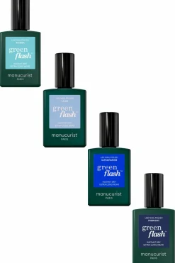 Clearance Manucurist Vernis semi-permanent Green Flash Les bleus