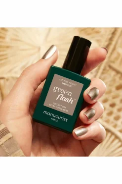 Discount Manucurist Vernis semi-permanent Green Flash Les pailletés