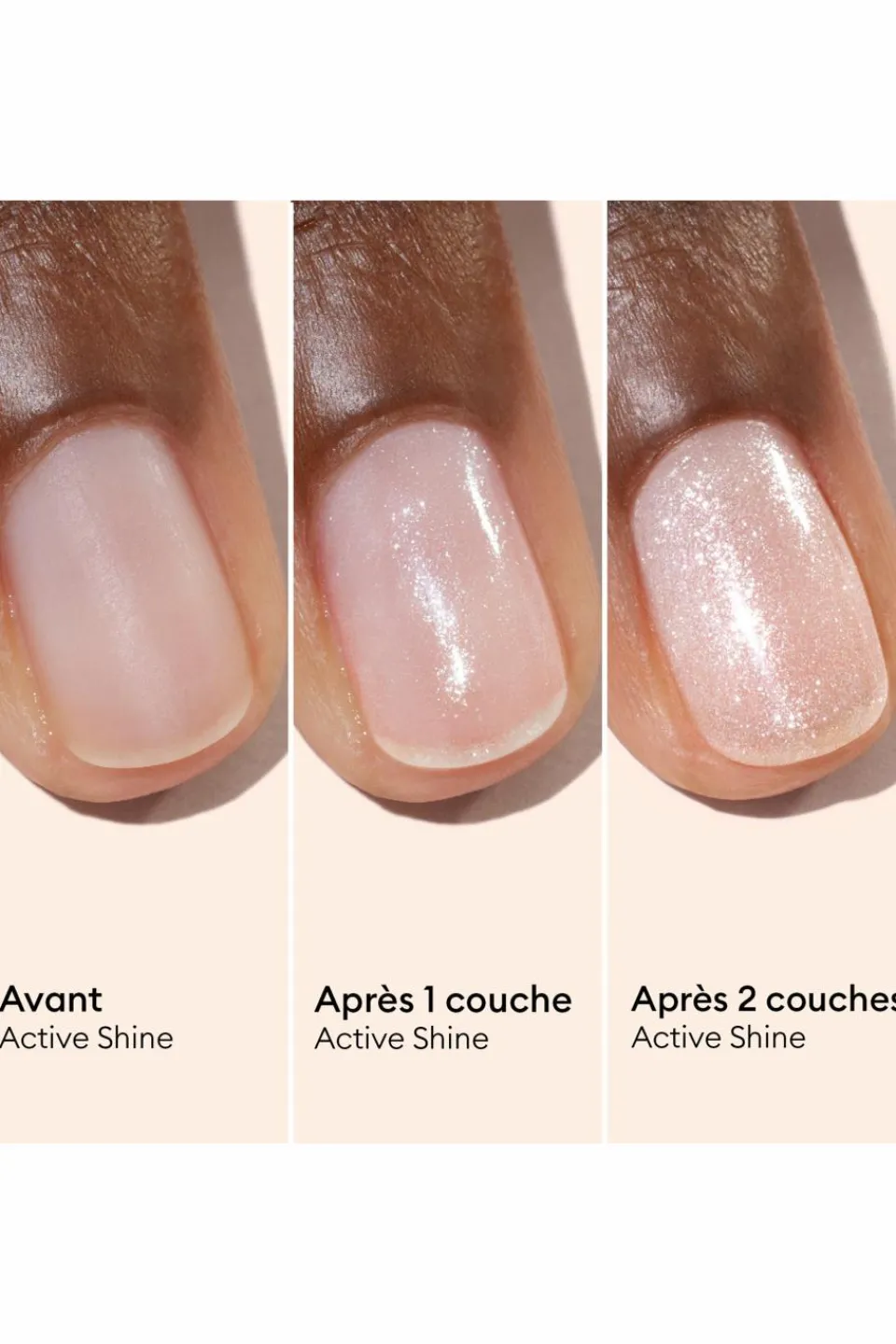 Best Manucurist Vernis soin highlighter Active Shine