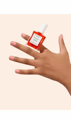 Hot Manucurist Vernis soin ultra-brillant Active Glow Cranberry